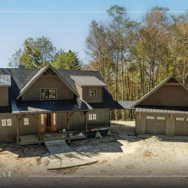 STUNNING NEW CONSTRUCTION NESTLED ON GENTLE ACRES