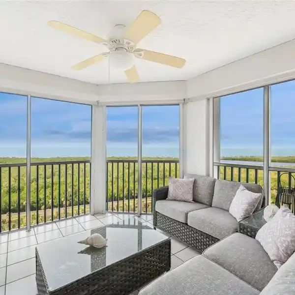 COASTAL CONTEMPORARY FURNISHED CONDO WITH PANORAMIC GULF VIEW