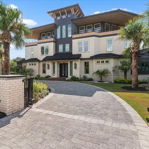 NEWLY BUILT THREE-LEVEL COASTAL ESTATE