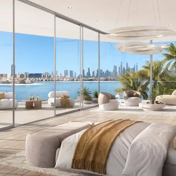 SCULPTURAL WATERFRONT ELEGANCE ON PALM JUMEIRAH