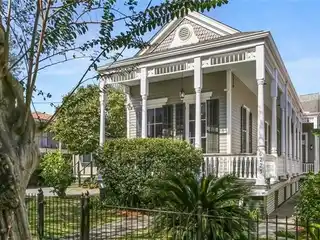 Quintessential 1870s New Orleans Architecture on a Double Lot