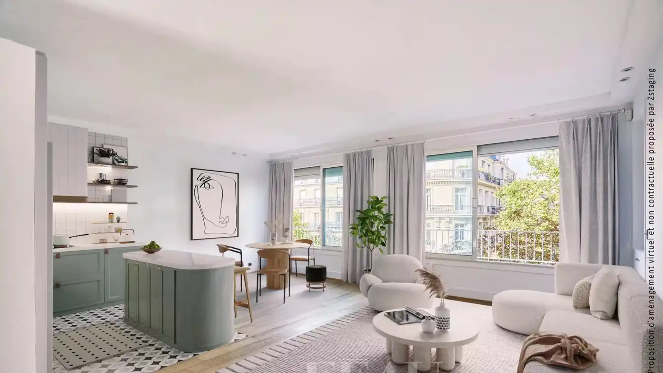 Bright Dual-aspect Apartment