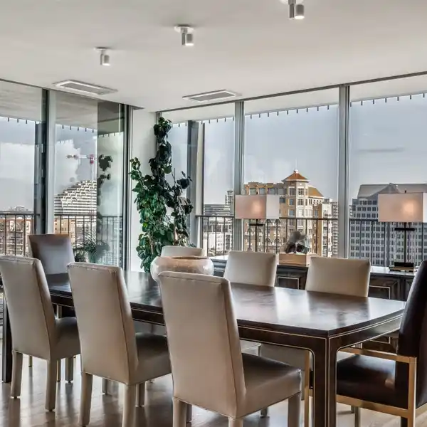 RENOVATED CORNER PENTHOUSE UNIT IN PARK TOWERS
