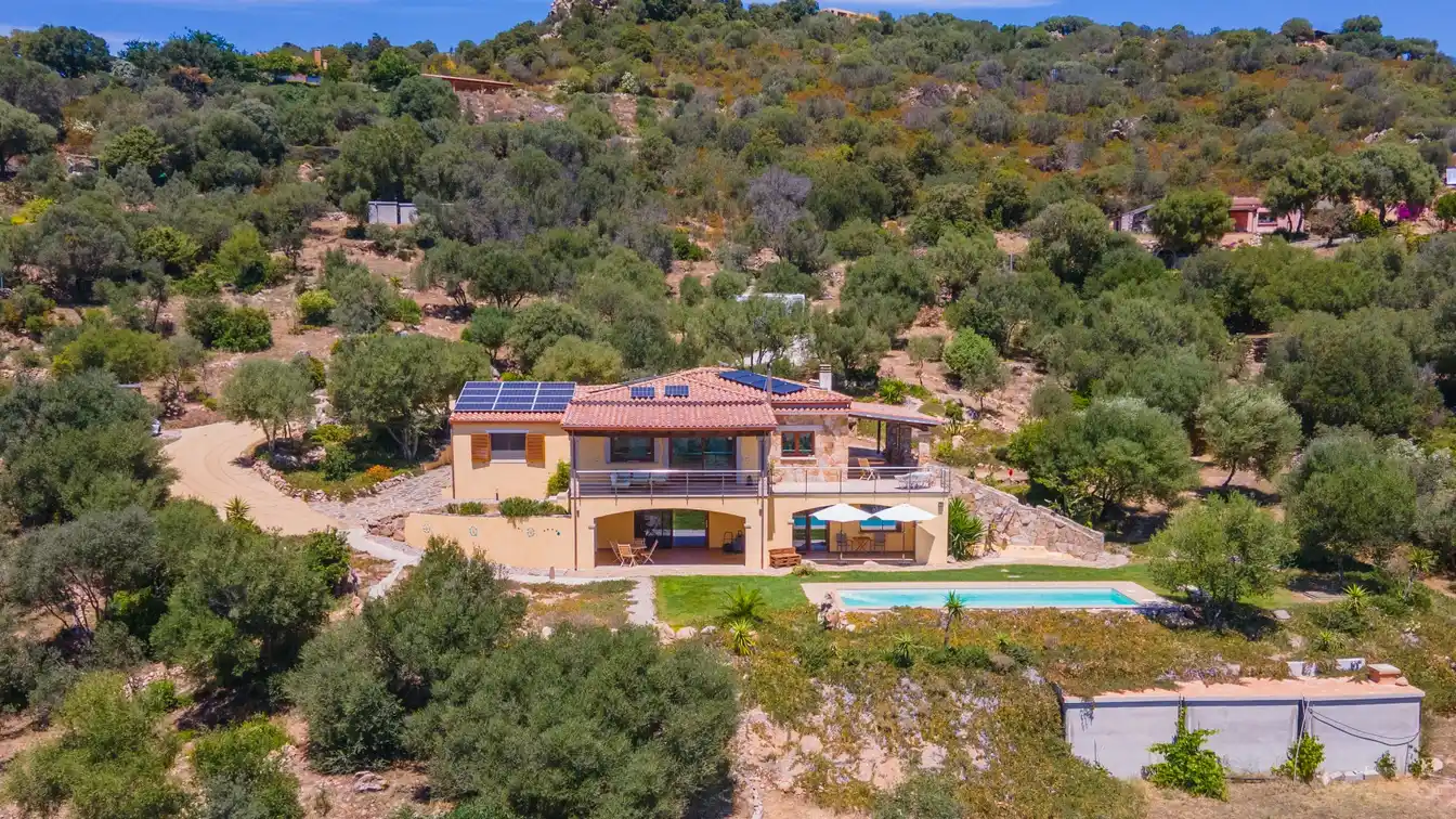Modern Villa with Panoramic Views in Olbia