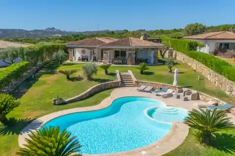 Sardinia Villa with Panoramic Sea Views