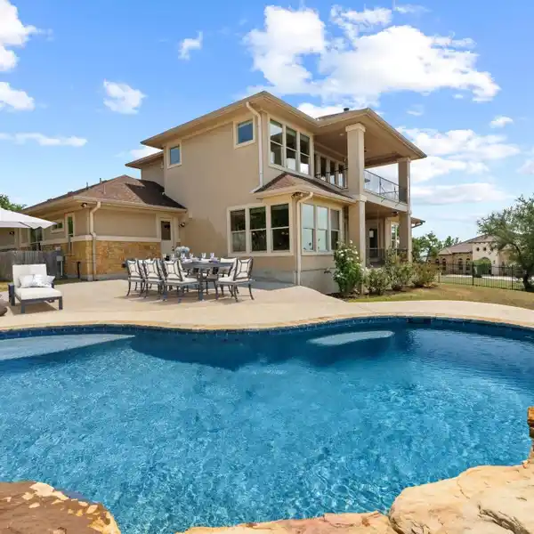STUNNING POOL HOME WITH SCENIC TEXAS HILL COUNTRY BACKDROP