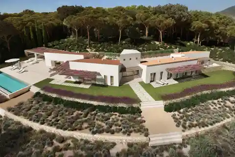 Modern Country House Project in the Mediterranean Style