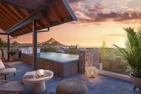 Serena Residences Penthouse with Private Rooftop Pool