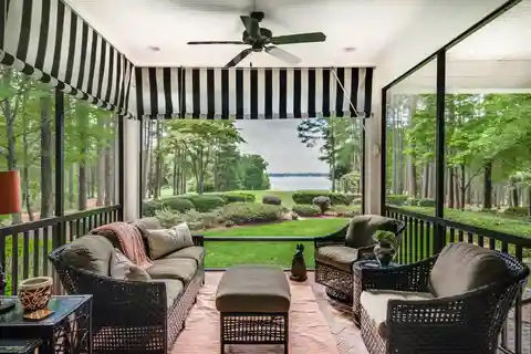 Stylish Brick Home with Golf and Water Views