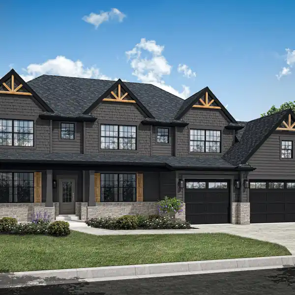 TRADITIONAL TWO-STORY WITH A CONTEMPORARY SPIN