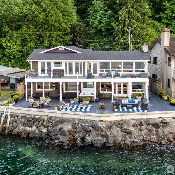 BEAUTIFULLY UPDATED WATERFRONT HOME