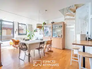 Stunningly Unusual Duplex Apartment