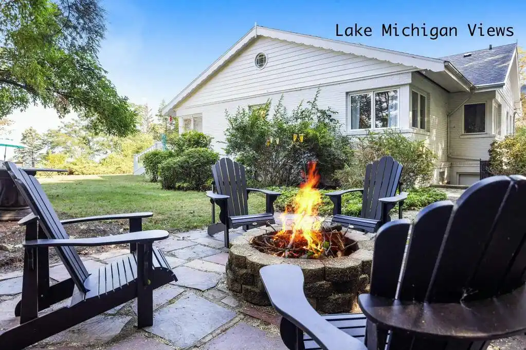 Beautiful Ranch Home Steps from Lake Michigan