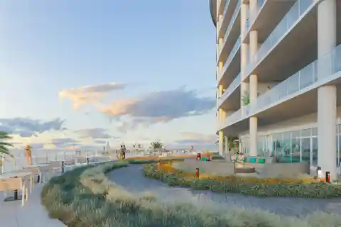 The Isabella Penterra Floorplan at Tiara on the Beach