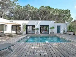 Serene Forest Villa Steps from Historic Town