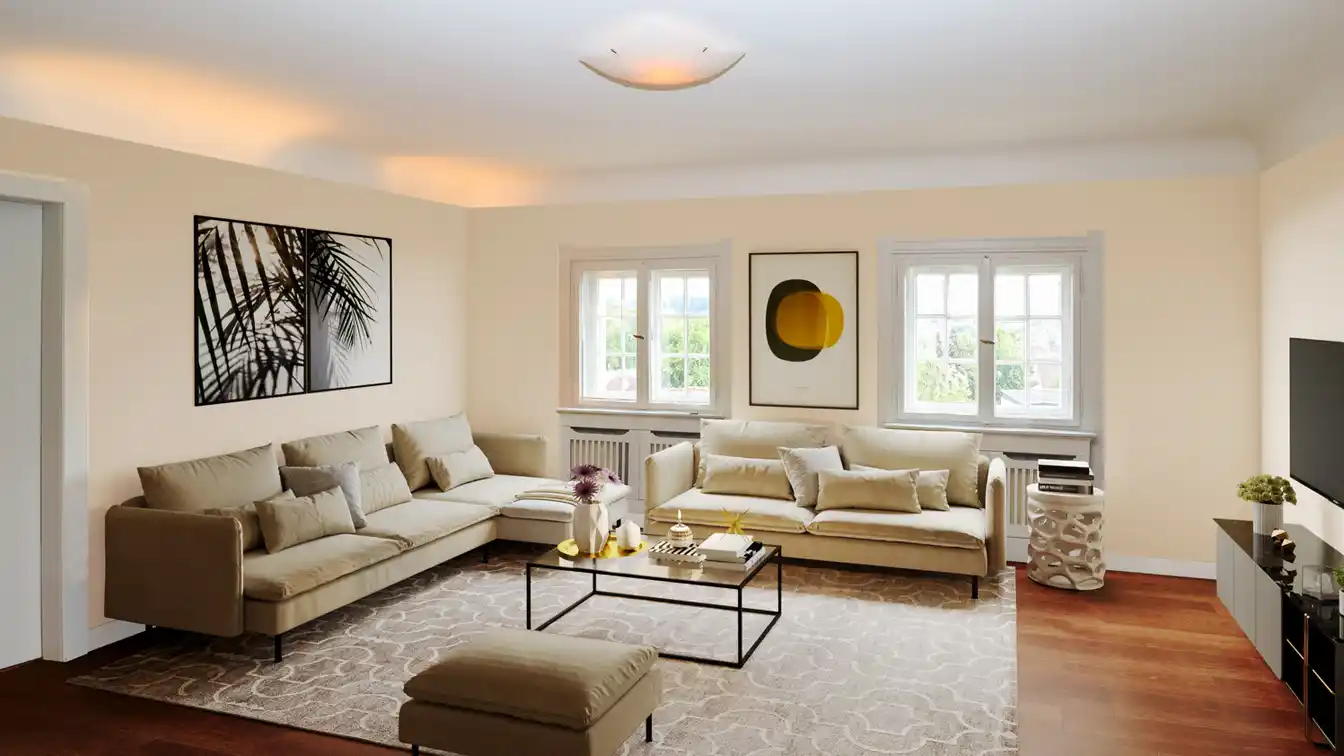 Maisonette Apartment in Historic Villa with Large Garden Area