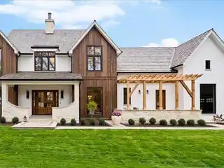 Belgian-Style Farmhouse Charm with Modern Luxury Living