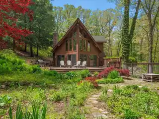 Serene Retreat on over Three Wooded Acres