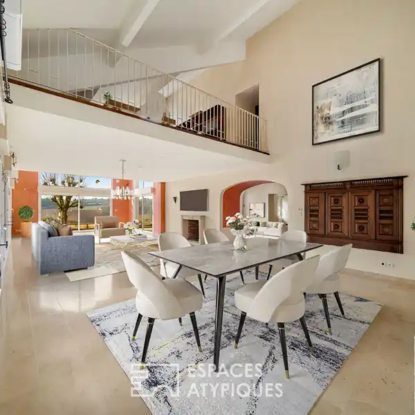 CHARMING ESTATE WITH GLASSHOUSE AND GARDEN VIEWS