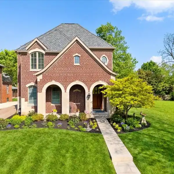 BRICK AND LIMESTONE LUXURY HOME IN OLD TOWN CLAYTON