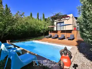 Contemporary Sea View Home with Pool