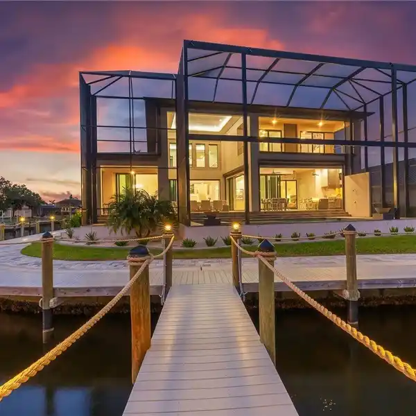 WATERFRONT LUXURY IN THE COVETED YACHT CLUB AREA