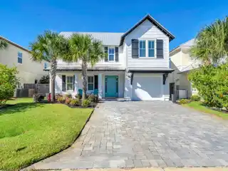 Coastal Elegance with Private Poolside Serenity