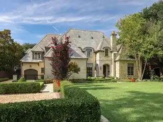 French-Inspired Custom Home in Preston Hollow