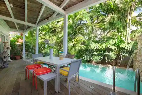 Tropical Villa with Steps Away from the Beach