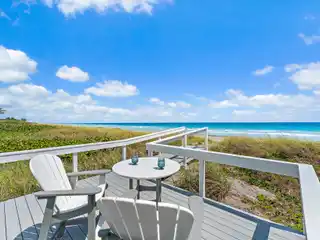 Newly Built Oceanfront Estate Set on 100 Feet of Unobstructed Shoreline