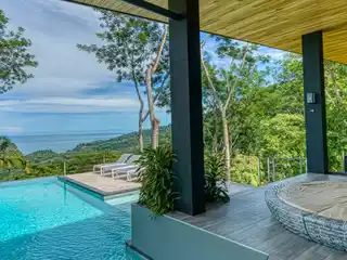 Sea and Jungle House at Uvita