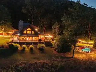 Charming Log Home Surrounded by Nature