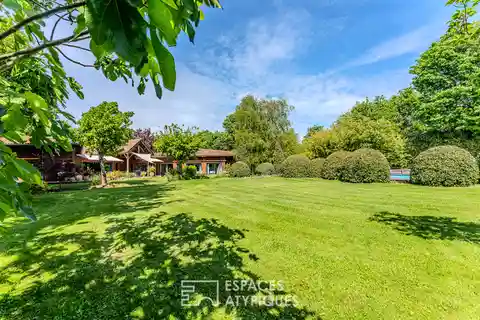 Architect-Designed Timber Home with Pool and Garden