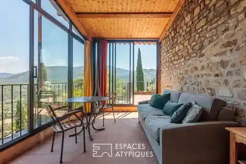 Timeless Estate Overlooking Nyons and Olive Groves