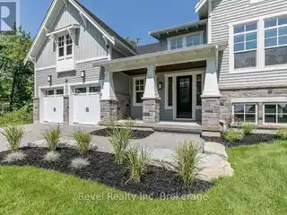Exquisite Custom-Built Craftsman-Style Estate Steps from Georgian Bay