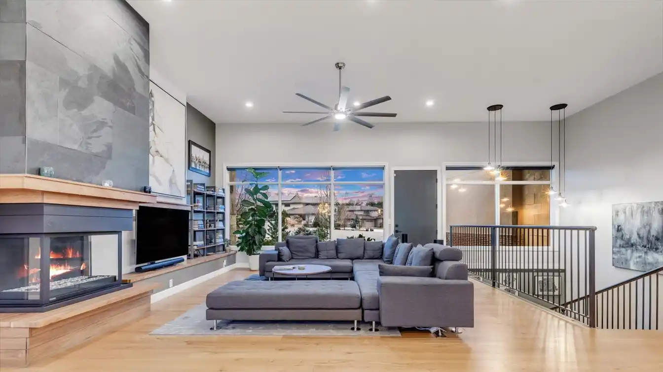 Custom 2017-built Contemporary Ranch Home