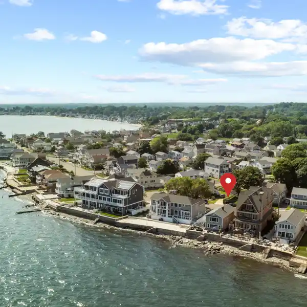 BRIGHT AND OPEN WATERFRONT COLONIAL