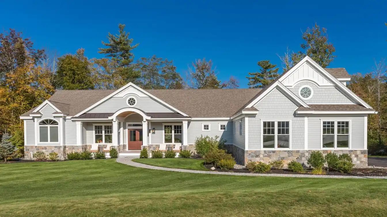 Modern Custom Home on 2.4 Private Acres