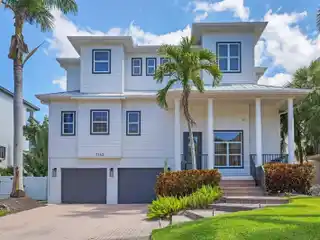 Key West-Style Custom-Built Waterfront Home