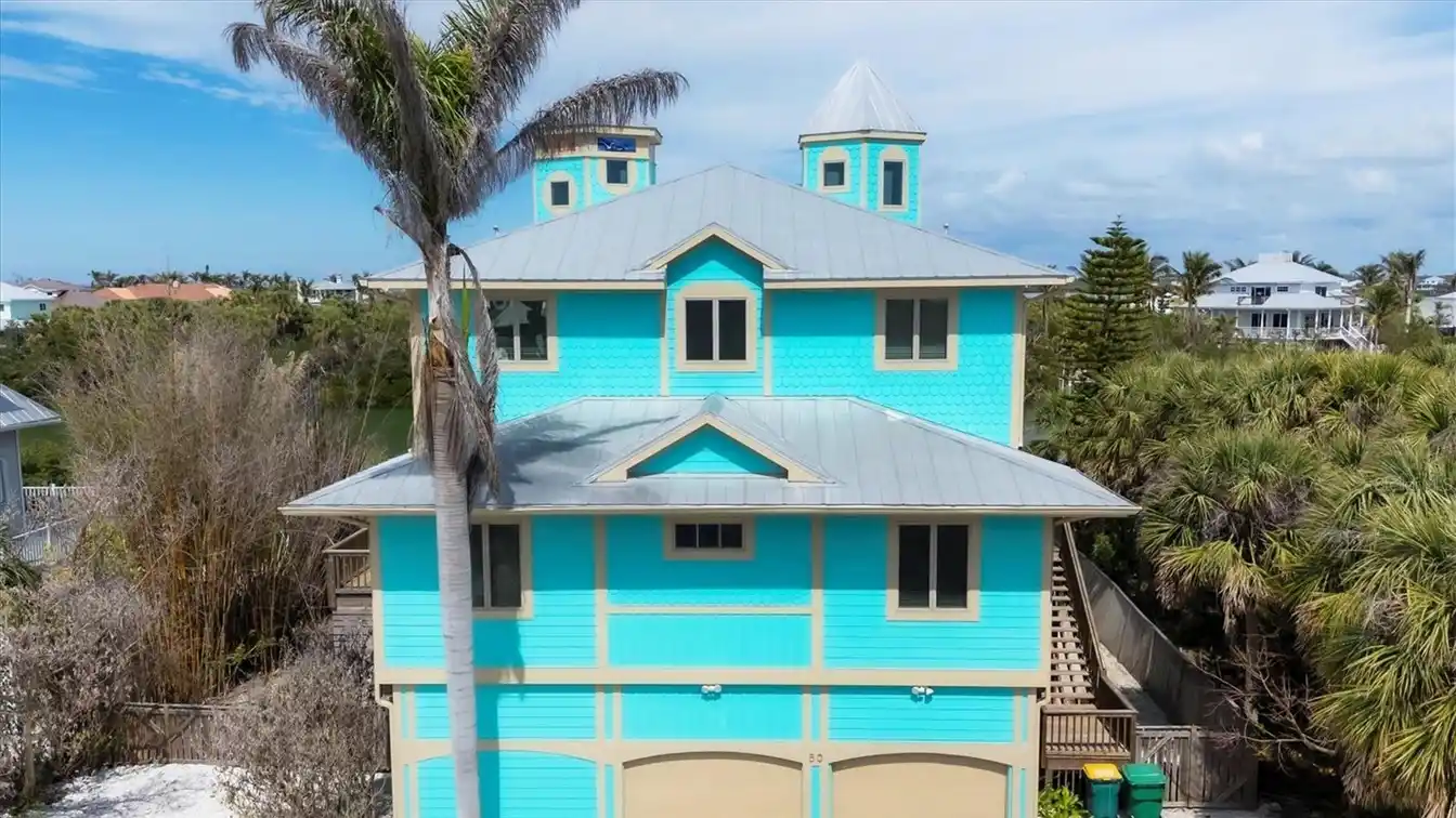 One-of-a-kind Palm Island Home