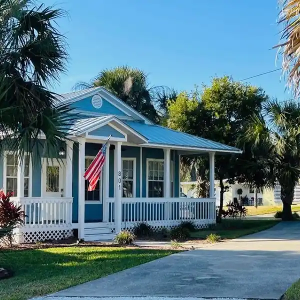 CHARMING COASTAL KEY WEST-STYLE RETREAT