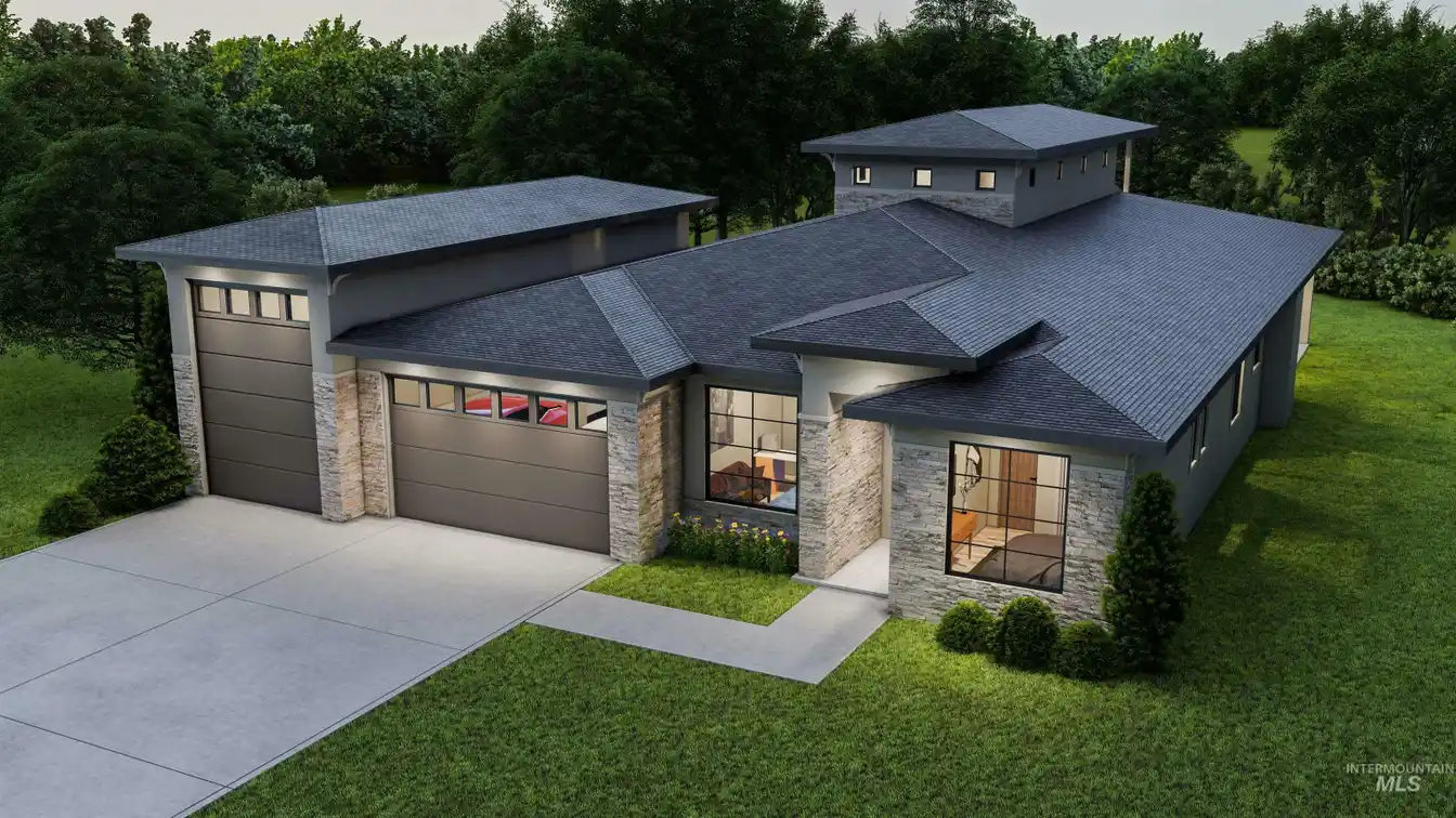 Sleek New Modern Craftsman Home