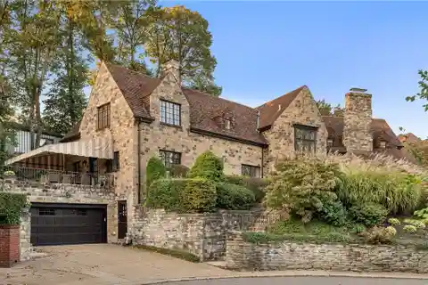 Exquisite Stone Estate on a Coveted Cul-de-sac