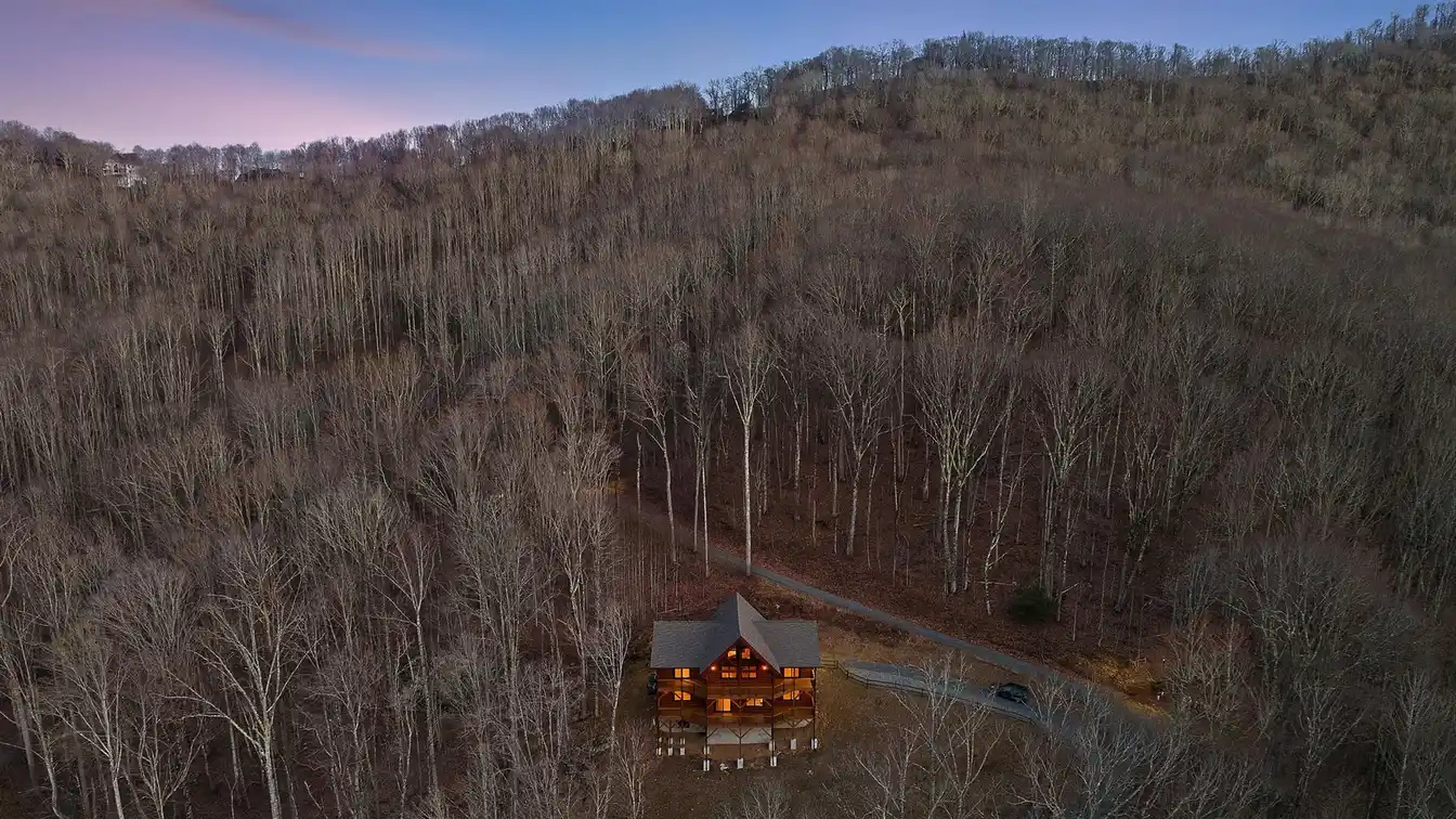 New Construction Log Home in Falling Waters