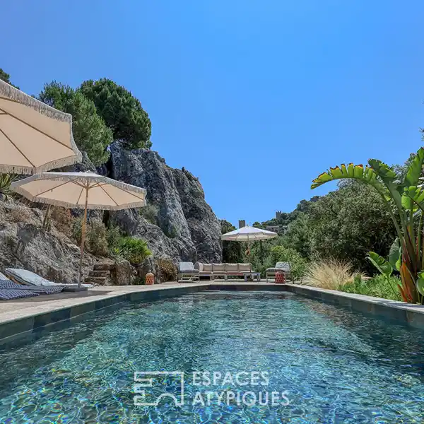 PROVENCAL HOUSE IN A GREEN SETTING