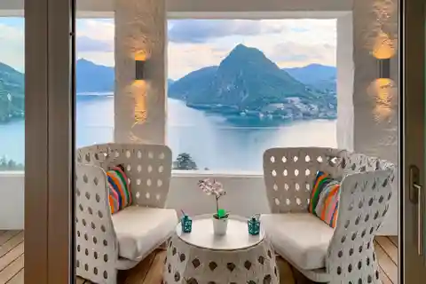 Extraordinary Panoramic Views of Lake Lugano