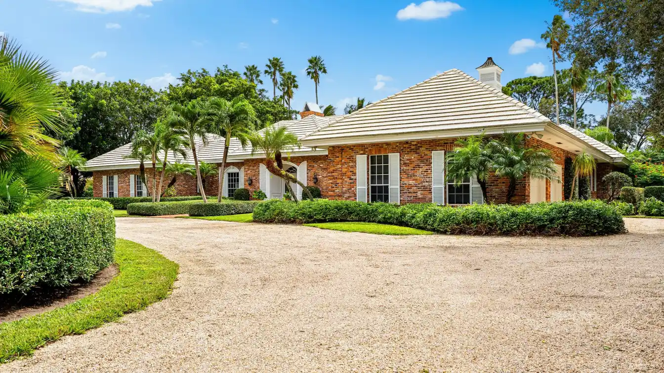 Elegant Brick Ranch-style Estate