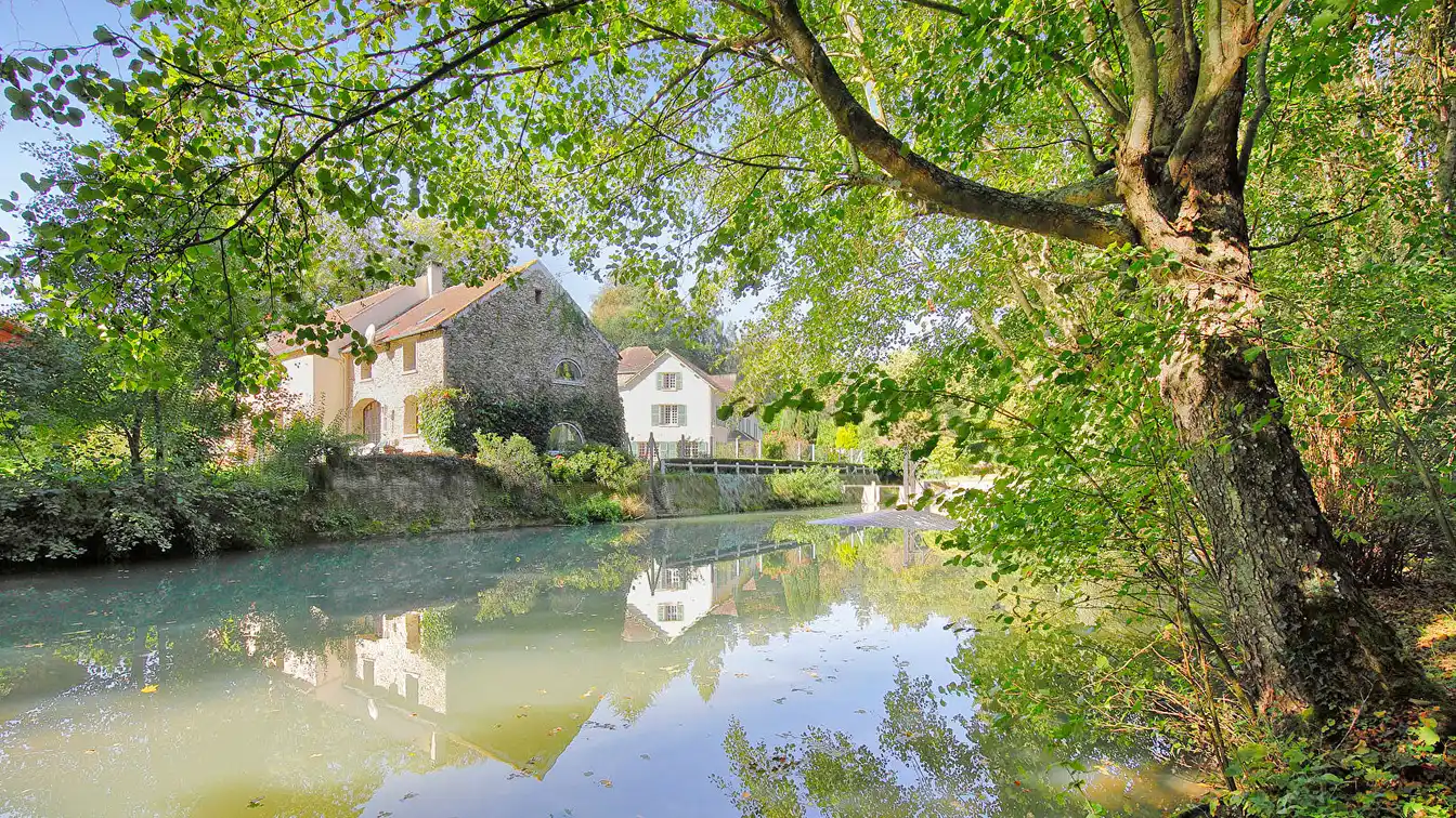 Transformed Mill with Outbuildings and Park