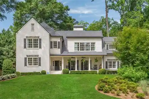 Timeless White Brick Home in North Buckhead