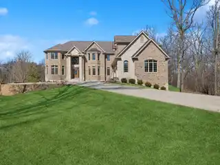 Extraordinary All-brick and Stone Custom Home